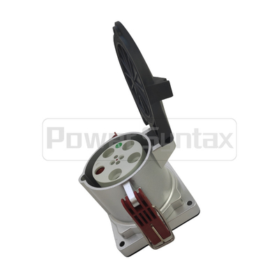 4P 160A IP67 380V High Current Industrial Sockets Part Heavy Duty No. 75241X