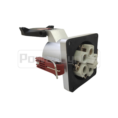 4P 160A IP67 380V High Current Industrial Sockets Part Heavy Duty No. 75241X