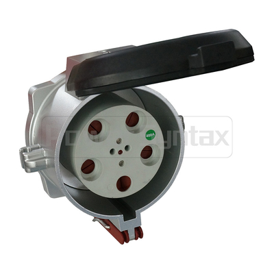 Heavy Duty High Current Industrial Socket PowerSyntax 5P 400A IP67 415V No. 75136