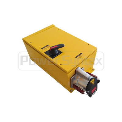 Receptacle Switched And Mechanical Interlocked Box Heavy Duty 5P 200A IP67 High Current Wall Mounted 75236