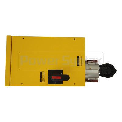 Receptacle Switched And Mechanical Interlocked Box Heavy Duty 5P 200A IP67 High Current Wall Mounted 75236