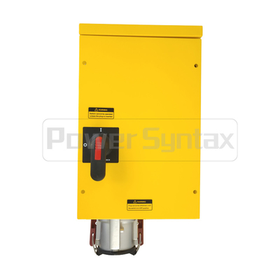 Receptacle Switched And Mechanical Interlocked Box Heavy Duty 5P 200A IP67 High Current Wall Mounted 75236