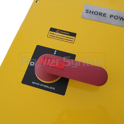 5P 250A IP67 Mechanical Interlocked Socket Box PowerSyntax High Current Wall Mounted Switched 75121