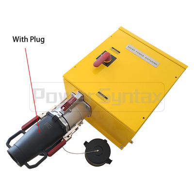 5P 250A IP67 Mechanical Interlocked Socket Box PowerSyntax High Current Wall Mounted Switched 75121