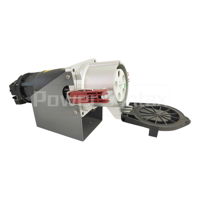 Wall Mount High Current Plugs Sockets 4P 200A IP67 380V Heavy Duty Connector