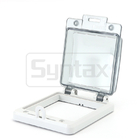 Syntax AW86 IP67 Waterproof Hinged Windows For Wall Switches 107*129.5*32.5mm