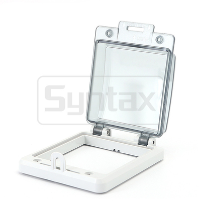 Syntax AW86 IP67 Waterproof Hinged Windows For Wall Switches 107*129.5*32.5mm