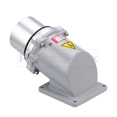 PowerSyntax 5P 200A IP67 400V Heavy Duty High Current Wall Mounting Angled Industrial Plug Big AMP Part No. 75316
