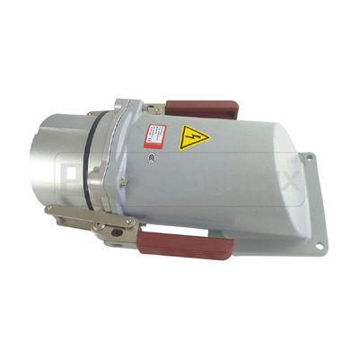 5P IP67 415V High Current Plug Sockets PowerSyntax Heavy Duty Wall Mounted Industrial Dock