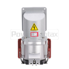 PowerSyntax High Current Socket Part 4P 200A IP67 400V Heavy Duty Wall Mounted Angled
