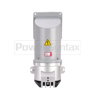 PowerSyntax 5P 250A IP67 400V Industrial High Current Wall Mounted Angled Socket Part No. 75068