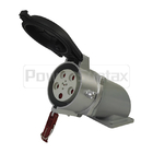 PowerSyntax 5P 250A IP67 400V Industrial High Current Wall Mounted Angled Socket Part No. 75068