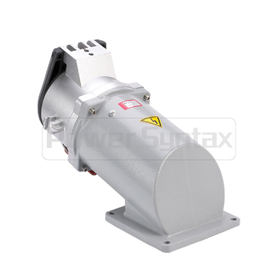 PowerSyntax 5P 250A IP67 400V Industrial High Current Wall Mounted Angled Socket Part No. 75068