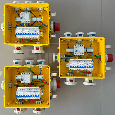 Syntax MP24 32A Three Phase Stage Event Power Distribution Boxes Portable For Philippines Airport