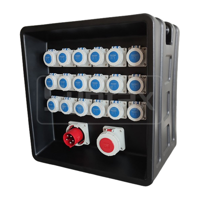 Syntax MD3 200A HDPE Power Distribution Units IP67 Industrial Socket Box 630x430x680mm