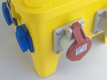 SAA 12 Way Temporary Power Distribution Box Strong Plastic PE Housing