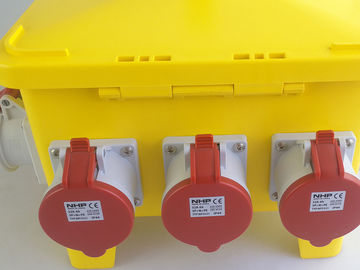 Heavy Duty Temporary Power Distribution Box , IEC60529 Spider Power Box