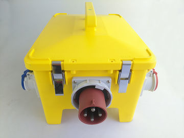 Impact Resistant Mobile Power Distribution Box 220 / 380 Volts Rated Voltage