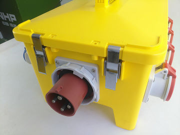 Mobile Temp Power Spider Box , IEC60529 220 - 230V 3 Phase Distribution Box