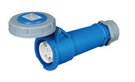 DIN VDE 0623 3P Industrial Socket Outlet With Blue Cover 6h Earth Position