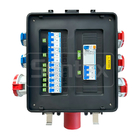 Syntax MP24 Portable Distribution Board 63A Three Phase with Residual PC Maintenance Box with Wheels for Indonesia