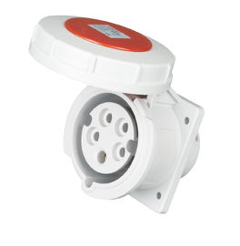 Watertight Industrial Plug Sockets Wall Mounted Type International Standard