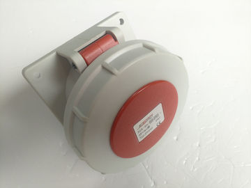 Watertight Industrial Plug Sockets Wall Mounted Type International Standard