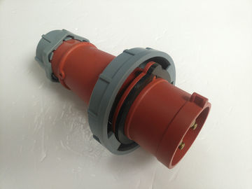 4P 32A IP67 Weatherproof Red 3rd Generation Industrial Plug Screwless China Manufacturer part no. 294