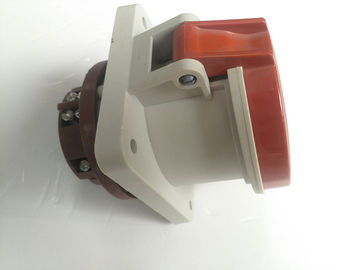 Plastic PA Industrial 3 Phase Plug And Socket Screwless Type UV Resistant