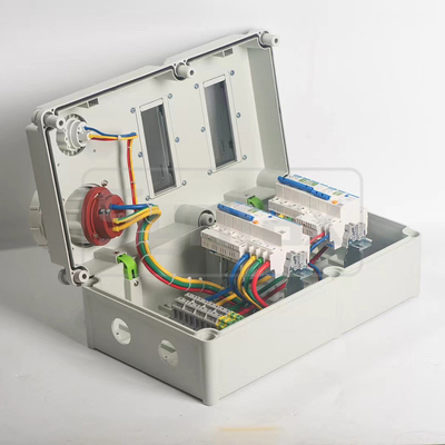 Syntax JS4 Wall Mounted Distribution Box 100AMP Made in PC Electric Grey Maintenance Box 270*460*160mm