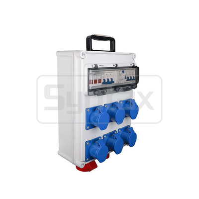 Syntax JJ17 Wall Mounted Distribution Box 32AMP Three Phase Earth Leakage Protection Maintenance Box 280*380*130mm
