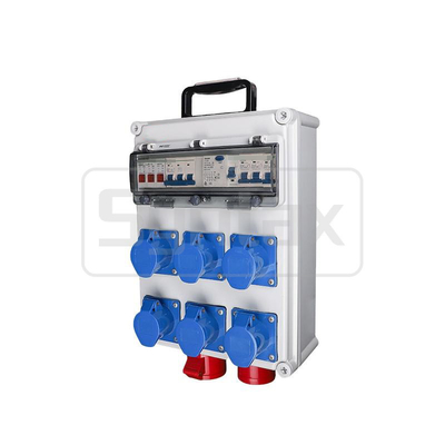 Syntax JJ17 Wall Mounted Distribution Box 32AMP Three Phase Earth Leakage Protection Maintenance Box 280*380*130mm