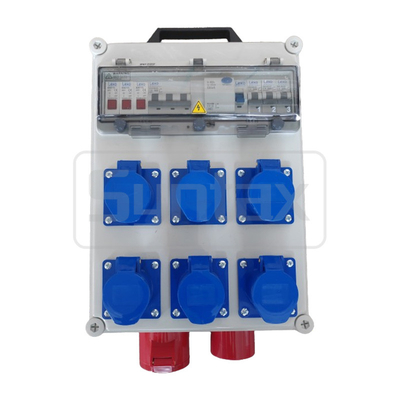 Syntax JJ17 Wall Mounted Distribution Box 32AMP Three Phase Earth Leakage Protection Maintenance Box 280*380*130mm