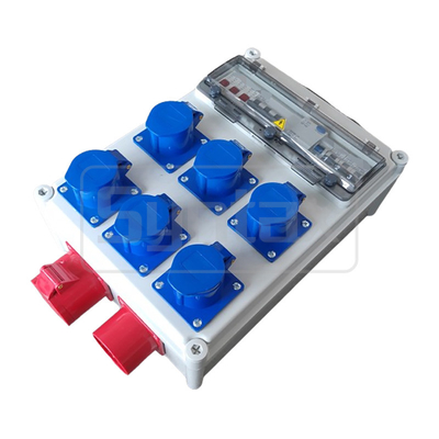 Syntax JJ17 Wall Mounted Distribution Box 32AMP Three Phase Earth Leakage Protection Maintenance Box 280*380*130mm