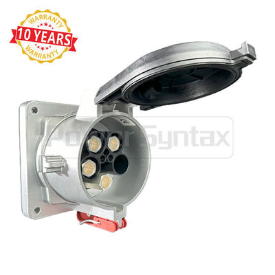 PowerSyntax 4P 630 Amp 400V IP67 Heavy Duty High Current Industrial Socket Receptacle Part No. 75335