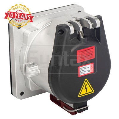 PowerSyntax 4P 630 Amp 400V IP67 Heavy Duty High Current Industrial Socket Receptacle Part No. 75335