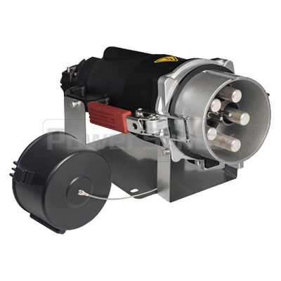PowerSyntax 4P 630 Amp IP67 400V Heavy Duty High Current Industrial Plugs Wall Mounted Straight Type Part No. 75338