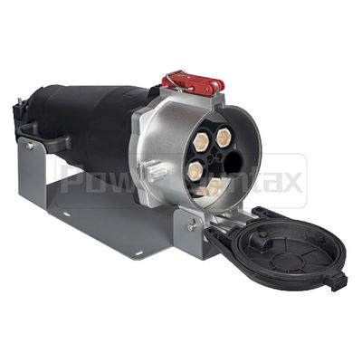 PowerSyntax 4P 630 Amp 415V IP67 Heavy Duty High Current Industrial Connector Wall Mounted Type Part No. 75339