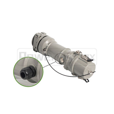 PowerSyntax Shore Power High Current Industrial Female Plug Straight Type 4P 250A 400V IP67 Part No. MB250A-BS-S