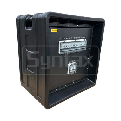 Syntax MD3 5P 63A Three Phase Portable Distribution Boards HDPE IP67 With Breakers for Event Power 630x430x680mm