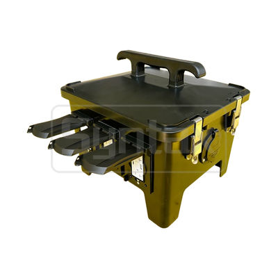 Syntax MP24 Waterproof Portable Power Distribution Unit 50A Single Phase 2-Pole 4 Wire UL/ETL Listed Receptacles
