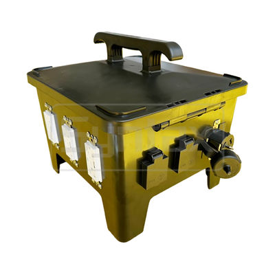 Syntax MP24 Waterproof Portable Power Distribution Unit 50A Single Phase 2-Pole 4 Wire UL/ETL Listed Receptacles