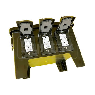 Syntax MP24 Waterproof Portable Power Distribution Unit 50A Single Phase 2-Pole 4 Wire UL/ETL Listed Receptacles