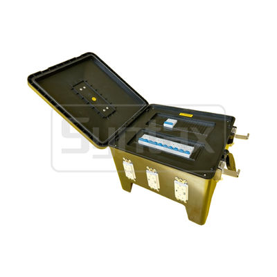 Syntax MP24 Waterproof Portable Power Distribution Unit 50A Single Phase 2-Pole 4 Wire UL/ETL Listed Receptacles