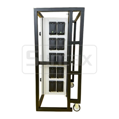 Syntax 200AMP Metal Enclosure Power Distribution Electrical Panel with 21pcs GFCI  20A Duplex