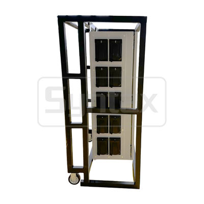 Syntax 200AMP Metal Enclosure Power Distribution Electrical Panel with 21pcs GFCI  20A Duplex