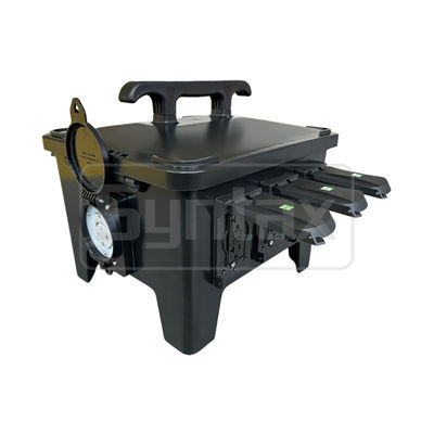 Syntax MP24 Waterproof Portable Power Distribution Unit 30A Single Phase 2-Pole 4 Wire UL/ETL Listed Receptacles