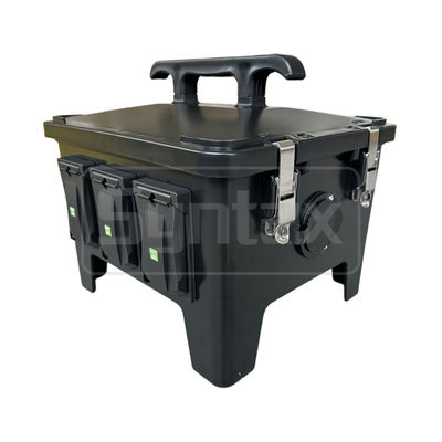 Syntax MP24 Waterproof Portable Power Distribution Unit 30A Single Phase 2-Pole 4 Wire UL/ETL Listed Receptacles