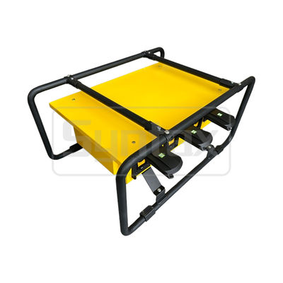 Syntax 50A Temporary Power Distribution Box 6-Straight Blade Outdoor Rated GFCI 20A UL listed