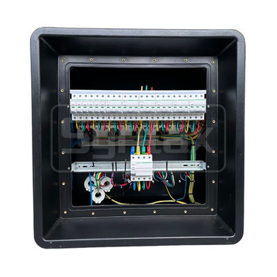 Syntax MD3 5P 32A 400V 3PH Power Distribution Boards HDPE IP67 With Schneider Breakers for Event Power 630x430x680mm